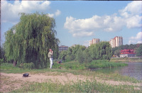 Киев - 2003 год. Украина. Киев. Святошино. Святошинские пруды.