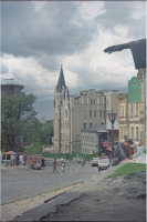 Киев - 2002 год. Украина. Киев. Андреевский спуск.