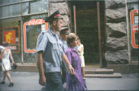 Киев - 1997 год. Украина. Киев. Ул. Крещатик.