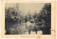 Алупка - Алупка. Пруд в парке, 1900-1917