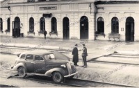 Владимир-Волынский - Железнодорожный вокзал станции Владимир-Волынский во время фашистской оккупации в 1941-1944 гг