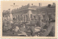 Павлоград - Железнодорожный вокзал станции Павлоград во время немецкой оккупации 1941-1944 гг в Великой Отечественной войне