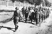 Одесса - Пленные румынские солдаты.Одесса.1941 г.