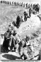 Одесса - Немецкие военнопленные под Одессой.1944 г.