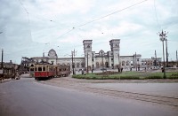 Днепропетровск - Разрушенный вокзал в Днепропетровске .