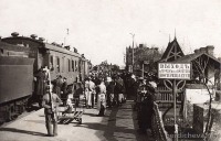 Бердичев - 1918г. ЖД вокзал. Немецкая оккупация.