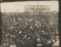 Коростень - Открытие памятника Ленину 1 мая 1935 года в Коростене