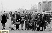 Донецк - На перроне вокзала Донецка 50 лет назад