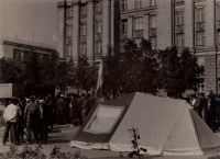 Белгород - Палатка для участников голодовки