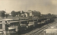 Чоп - Чоп. Залізнична станція  в 1930 р.