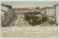Львов - Львів. Площа Маряцка - 1901 рік.