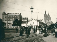 Львов - Львів.  Площа Галицька у 1894 р.