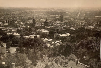 Львов - Вид на центр Львова во время Первой Мировой войны