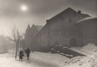 Львов - Львів.  Вулиця Підвальна, зима 1941 року. Фото Сергія Шиманського.