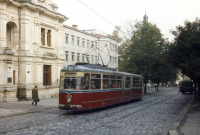 Львов - Львів на старих фотографіях, трамвай №9.