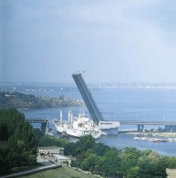 Николаев - Разводка Ингульского моста