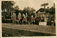 Знаменка - Железнодорожная платформа  станции Хировка во время немецкой оккупации 1941-1944 гг в Великой Отечественной войне
