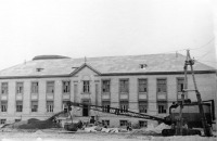 Северодонецк - 1952.Строительство лаборатории