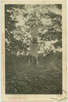 Трускавец - Трускавець. Статуя Матері Божої при дорозі до джерела 