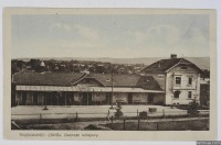 Трускавец - Трускавець. Залізничний вокзал в 1925 році.
