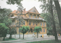 Трускавец - Трускавець.  Будинок курортної Ради (тепер музей Михайла Біласа).