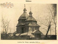 Жолква - Жолква. Троїцька церква у 1925 році.