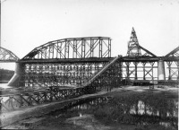 Муром - Строительство Муромского моста через Оку. Правый берег.