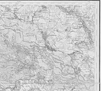 Градижск - Карта Градижска до затопления