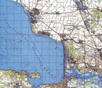 Градижск - Карта Градижска 1992 г.