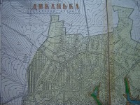 Диканька - Карта Диканьки