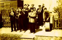 Шишаки - Шишаки. 1 травня 1963 року. Духовий оркестр під керівництвом А.П. Голубєва