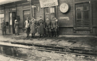 Тростянец - Железнодорожный вокзал станции Смородино во время немецкой оккупации 1941-1943 гг в Великой Отечественной войне