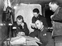Волгоград - В штабе 95-й сд в районе Сталинграда. 1942 год.