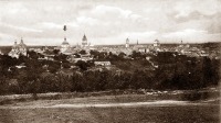 Каменец-Подольский - Каменец-Подольский . Общий вид города с юго-востока. Украина,  Хмельницкая область