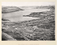 Севастополь - Севастополь. 1855-1856 г. Вид на Южную бухту со стороны 4-го бастиона