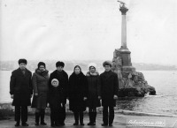 Севастополь - Памятник затопленным кораблям.