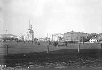 Вологда - Плацпарадная площадь. Церковь Зосимы и Савватия
