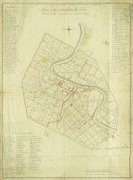 Вологда - План Вологды 1835 года