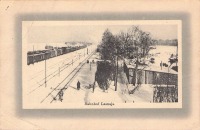 Барановичи - Железнодорожная станция Лесная во время немецкой оккупации в годы Первой мировой войны