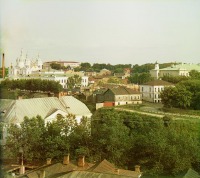 Витебск - Витебск. Общий вид восточной части с колокольни кафедрального собора. 1912