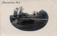 Сморгонь - Парк при усадьбе Оскерко в Данюшево во время немецкой оккупации в Первой Мировой войне