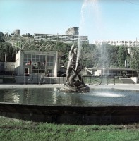 Баку - Фуникулер,фонтан..