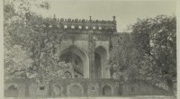 Индия - Ананд Махал, построенный Ибрагимом II, Биджапур, 1920