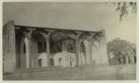 Индия - Восточная сторона Атар Махала в Биджапуре. 1920