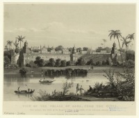 Индия - Вид Дворца в Агре, 1859