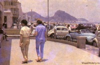 Бразилия - 1974. Рио-де-Жанейро, Бразилия. Авенида Атлантика — парадная витрина прекрасного города
