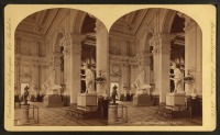 Соединённые Штаты Америки - Vestibule, during the 1876 Centennial Exposition. США,  Пенсильвания