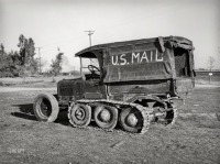 Соединённые Штаты Америки - Полугусеничный вездеход почты США