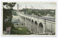 Штат Нью-Йорк - Штат Нью-Йорк. Мосты. Высокий мост, 1900