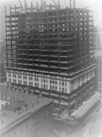 Нью-Йорк - Cтроительство Woolworth Building